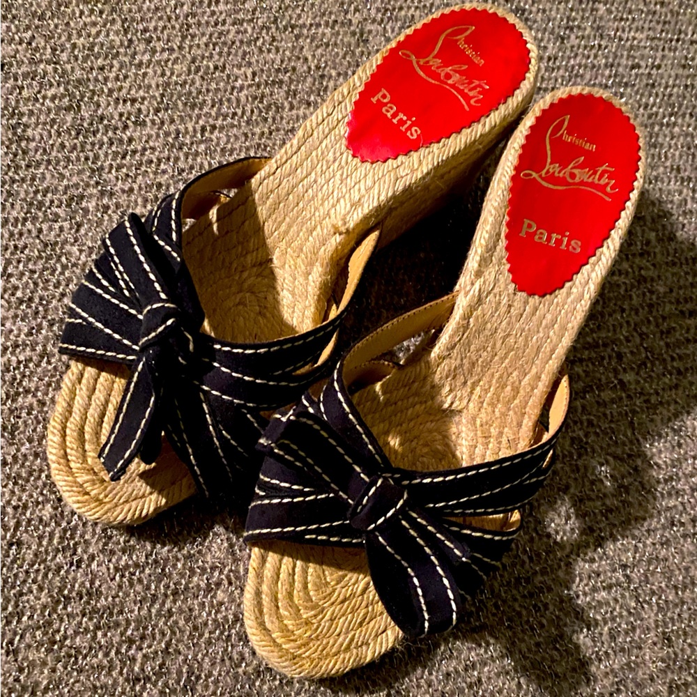 Christian Louboutin Wedge Sandals